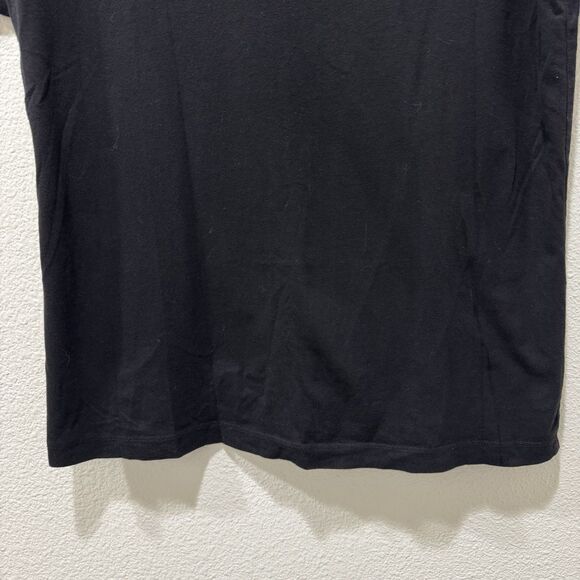 Acne Studios Nash Face Patch T Shirt Black Women’s Size Medium - Picture 7 of 7